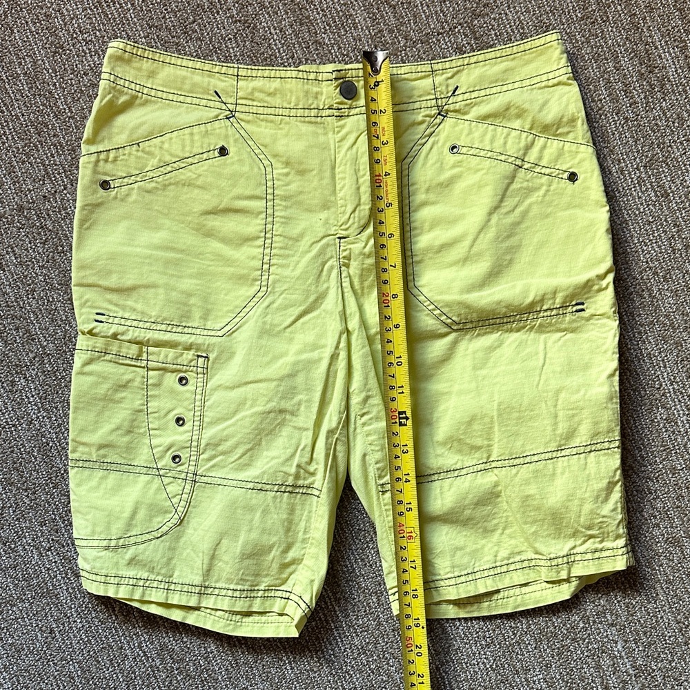 Title Nine Brash Light Yellow Shorts 6
